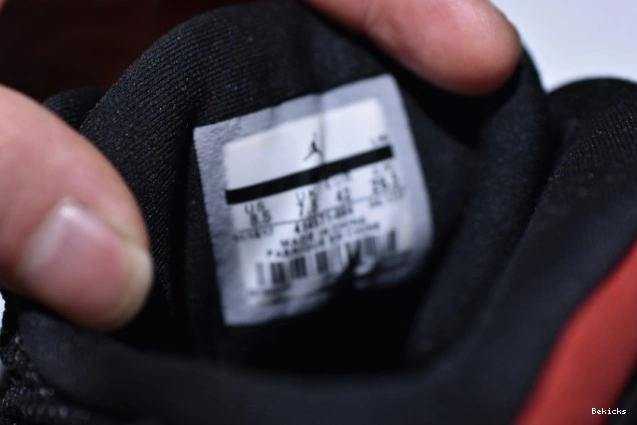 Reps BK 414571-004 retro“bred” black air  13 red jordan 1114